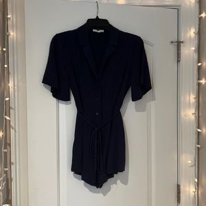 Emory Park Linen Romper